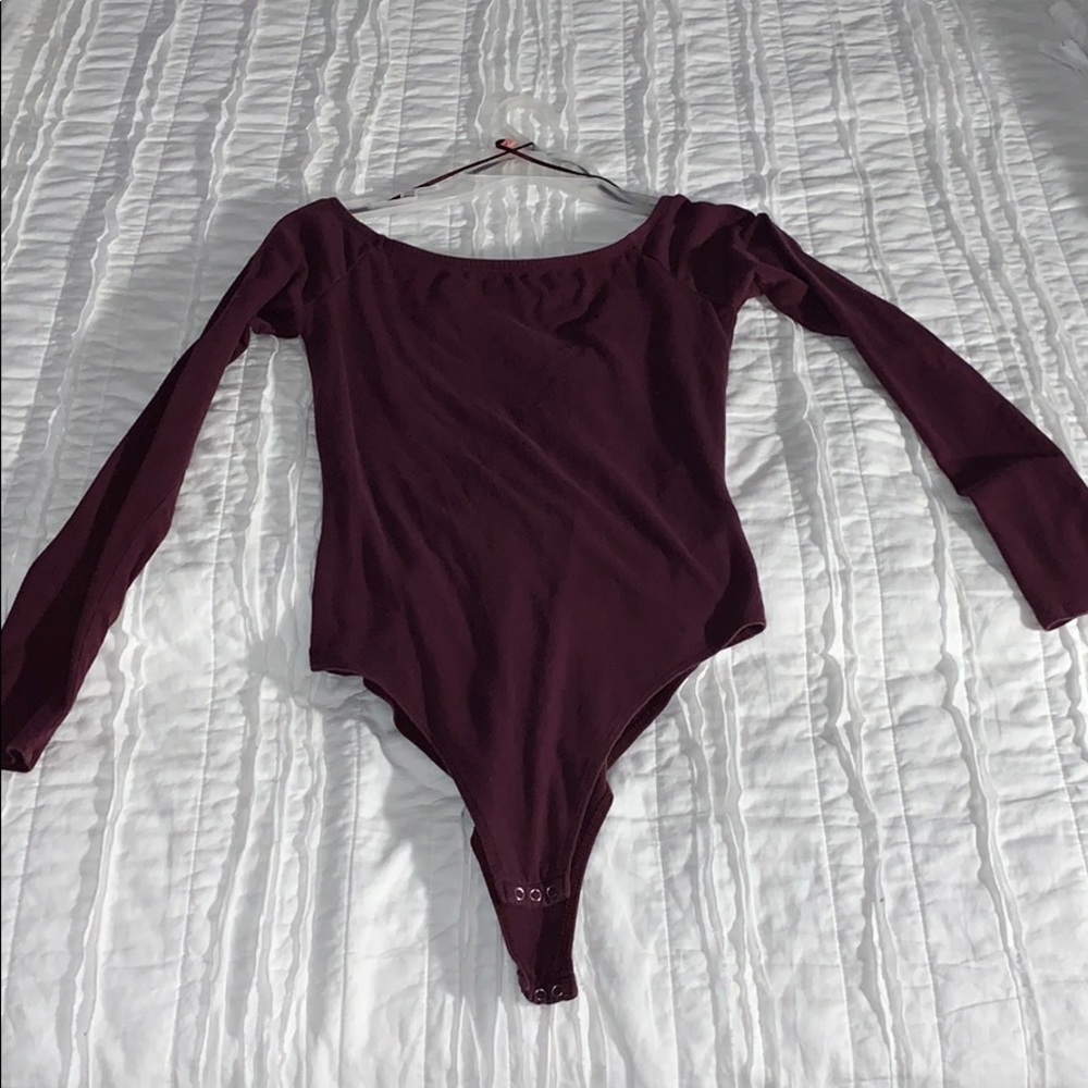 Long sleeve body suit